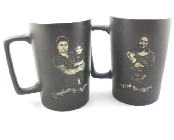 Tasse Fotogravur 