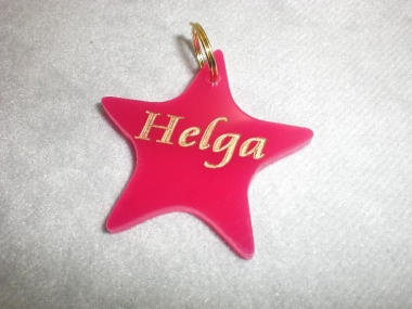 Seestern Acrylanh&auml;nger (Bitte hier klicken um dieses Bild in seiner vollen Gr&ouml;&szlig;e zu betrachten)