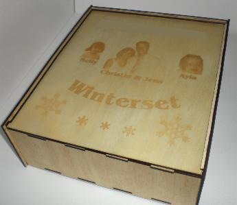 Gravur Winterset gross Deckel