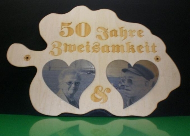 Gravur goldene Hochzeit (Bitte hier klicken um dieses Bild in seiner vollen Größe zu betrachten)